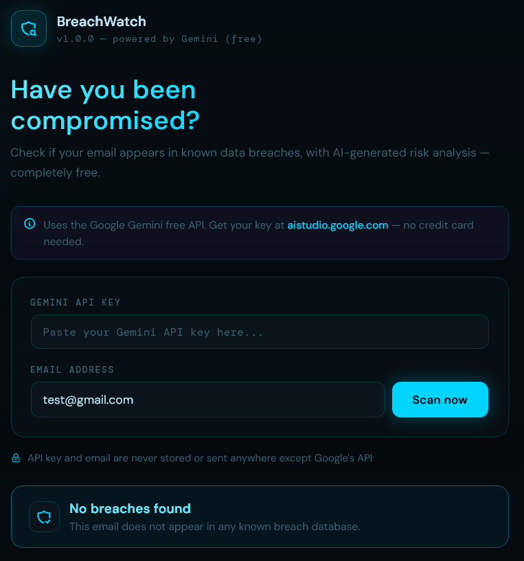 BreachWatch preview